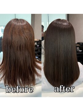 ルミス 銀座(Lumis) ストレートスタイル/艶髪/髪質改善/縮毛矯正/銀座/東銀座