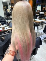 ネクスト 池袋(NEXT)&nbsp;ミルクティー/インナーカラー/ピンクカラー/ブリーチ