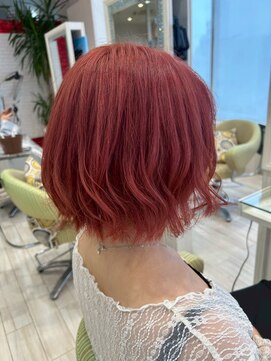 ビス リアン 川口店(Vis lien) 20代30代透明感◎ブリーチカラー×小顔レイヤーカット