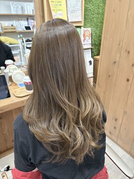 マーブル ヘアー(marble hair) ベージュカラー