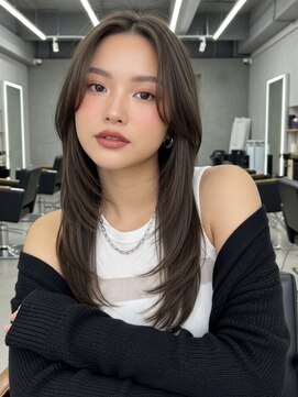 グルグル 本八幡店(GULGUL) 本八幡/顔周り/ブリーチなしカラー/前髪/白髪ぼかし/ハイライト