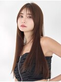 【loe】ストレート×レイヤー×髪質改善トリートメント