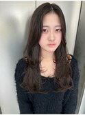 レイヤーカット/ロングレイヤー/顔まわりカット/前髪カット