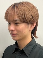 セプト 博多(SEPT.)&nbsp;マッシュウルフ ケアブリーチ ブラウンベージュ ハイトーン 20代