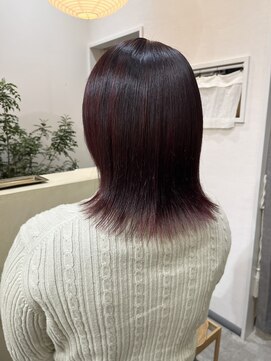 サンコ(sanco.) 似合わせカット+透明感カラー