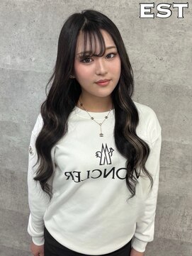 エスト 大阪梅田(EST) レミー100%高級人毛/53cm☆シールエクステ80枚