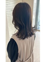 シェノンエクラ(CHAINON. eclat)&nbsp;CHAINON eclat.外はねミディアムグレージュカラー【博多/住吉】