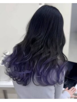 シエロバイシエスタ 池袋(cielo by siesta) ブルーバイオレット×グラデーションカラー