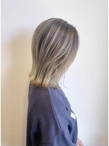 ヘアーラニッシュ 船橋店(hair Lanish)&nbsp;ミルクティベージュ/バレイヤージュカラー/20代30代40代