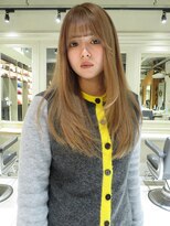 ニュートン(NEWTON)&nbsp;レイヤーカット　レイヤー　顔周り　韓国　透明感カラー　立川