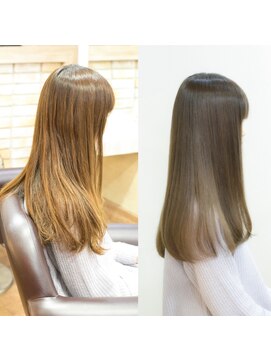シー バイ ジョイ(SEE BY JOIE) 髪質改善で叶う艶ベージュストレート