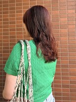ヒントステーション(HINTSTATION)&nbsp;〈浅草美容室〉パーマ×ボルドーカラー
