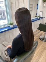 ルートヘア 辻堂店&nbsp;髪質改善ストレート☆触れたくなる絹ツヤロング