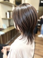 グランヘアー 大町店(GRANHAIR) ミディアム×レイヤー×艶髪