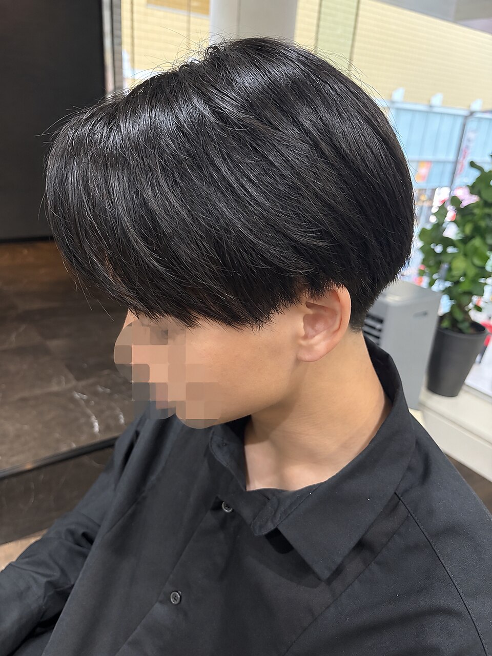 ナチュラルマッシュ×さら艶ストレート：L293168615｜ヘアリゾート