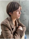 【SOIE柳原】シンプルでナチュラルなマッシュショート