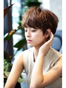 オースティン 錦糸町(AUSTIN) AUSTIN☆外ハネボブアッシュブラウンネオウルフツイストパーマ