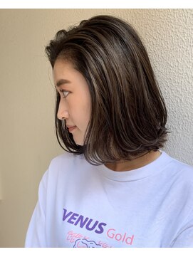 エッジ 下北沢(edge.) edge.下北沢 グレージュハイライト