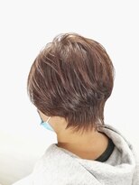 クオリス 赤塚店(QUALIS)&nbsp;20代30代☆大人可愛いひし形ハンサムショートボブ前下がり