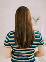 アラワラブルー(arrawarra blue)&nbsp;センターパートストレートロング/20代/30代/40代/50代/倉敷駅