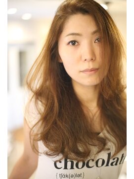 アールハーツ 峰店(R-HEARTS) 《R-HEARTSmine》ルーズでベージュなロングスタイル