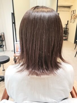 ルークス 中央林間(LOOOKS) 外はねしやすい長さのボブ×透明度高めカラー