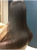 仙台D　髪質補正ロングver.オーガニックカラーアッシュグレー
