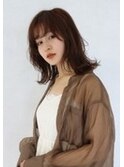 【髪質改善】セミボブウルフ×カシスカラー×ショコラピンク