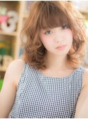 大人かわいいネオウルフパーマ小顔ふわミディa志木20代30代40代