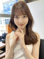 アリュウル 表参道 青山(Allure)&nbsp;小顔に見えるくびれヘア　レイヤーカット　透明感カラー　KAKO