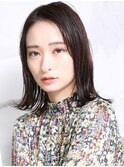 大人可愛い小顔美髪ツヤ髪こなれヘアワンカール外ハネA6