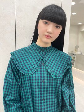 ロンド マーレ 天神大名店(Lond mare) 福岡美容室 韓国ヘア 韓国風ヘア 韓国前髪 レイヤー 前髪