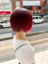 ロッソ 川口店(ROSSO)&nbsp;※ ショッキングピンクがかわいい大人ボブ　※
