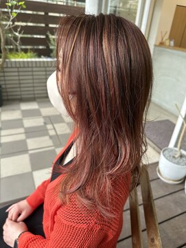 ダブル(W) 【hair salon W】ピンクカラー