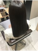 《髪質改善》毛先までサラサラに