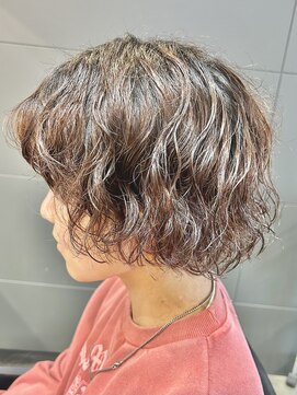 ニアウ 伊勢崎連取店(Niau) メンズマッシュパーマツイストスパイラルパーマ波巻きパーマ