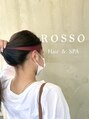 ロッソ 五反野店(Rosso) 結んで可愛いイヤリングカラーでさりげなくおしゃれに♪
