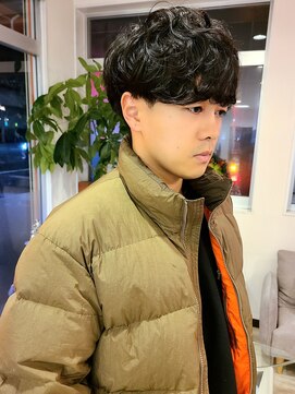 リップソウル(RIP SOUL) 《RIP SOUL》黒髪 マッシュパーマ