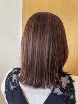 オーガニックエコ 川越(organic+eco)&nbsp;ブリーチなしでも楽しめるハイライト×外ハネボブ