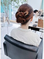 ユーフォリア(Euphoria.)&nbsp;ユーフォリア大人可愛いアップスタイル