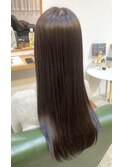 【harurara hair大分/明野】ロング×ショコラベージュ