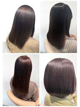 美容室フルール 20代30代40代髪質改善トリートメント艶感ストレート透明感