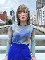 イル(iru)&nbsp;顔まわりレイヤー　ポイントブリーチ