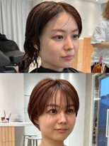 タス(tas)&nbsp;tas似合わせカット before&after 【コンパクトショート】