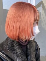 ゲーム 吉祥寺店(GAME)&nbsp;ダブルカラーミルクティーピンクベージュカラーハイトーンカラー