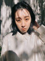 ラーナー(LONER) シースルーバング×ツヤ髪スタイル【LONER神戸三宮】