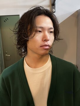 ステップボーンカット トーキョー(STEP BONE CUT TOKYO) 【ステップボーンカット】メンズミディアムパーマ