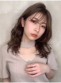 ミルクブラウン/ダークパープル/ナチュラルショート/夏/上尾