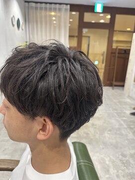 フォンド(fond) マッシュ ツイストスパイラルパーマ ニュアンスパーマ
