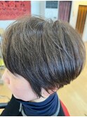 大人可愛いショートボブ